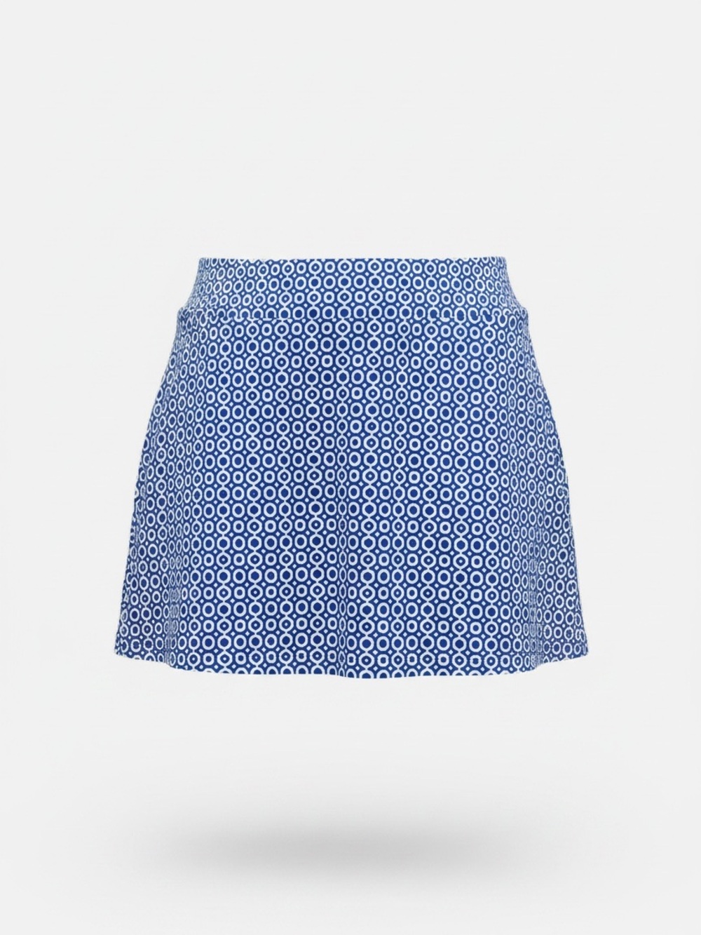 RipSkirt XL Blue White Geometric Wrap Skirt Beach Cover Up Quick Dry - Picture 3 of 12